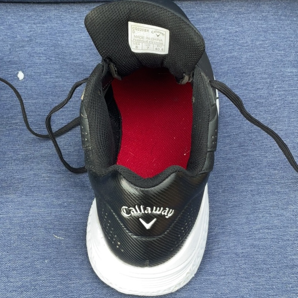 Men’s Callaway Forged DX Sneakers With Spikes Size 8 - Picture 15 of 16